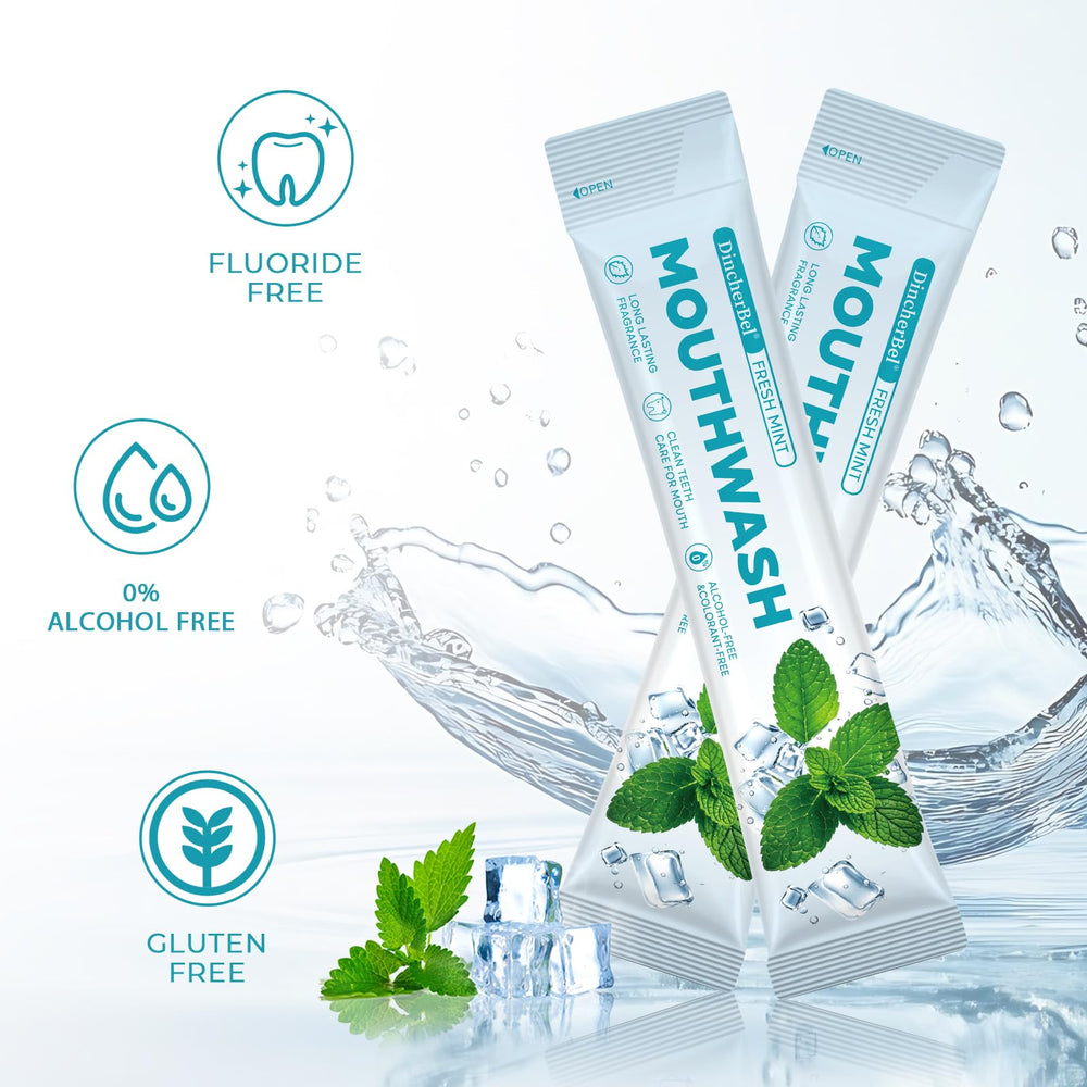 DincherBel leak-proof sachets prevent spills and preserve freshness between uses.