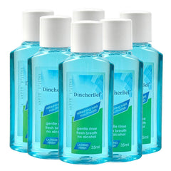 Pocket-sized DincherBel travel mouthwash kit for hotels and camps