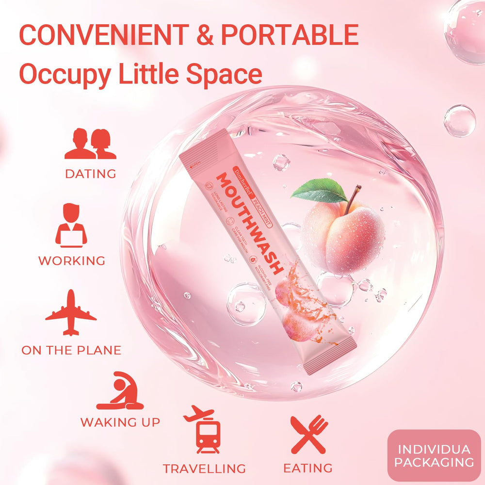 DincherBel oral hygiene on-the-go set keeps breath fresh during commutes.