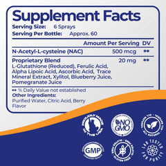 Dirobi Mimi's Miracle Glutathione Spray bottle top for precise dosing.