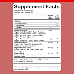 Divine Health Red Supremefood fresh berries visual emphasizing antioxidant-rich blend