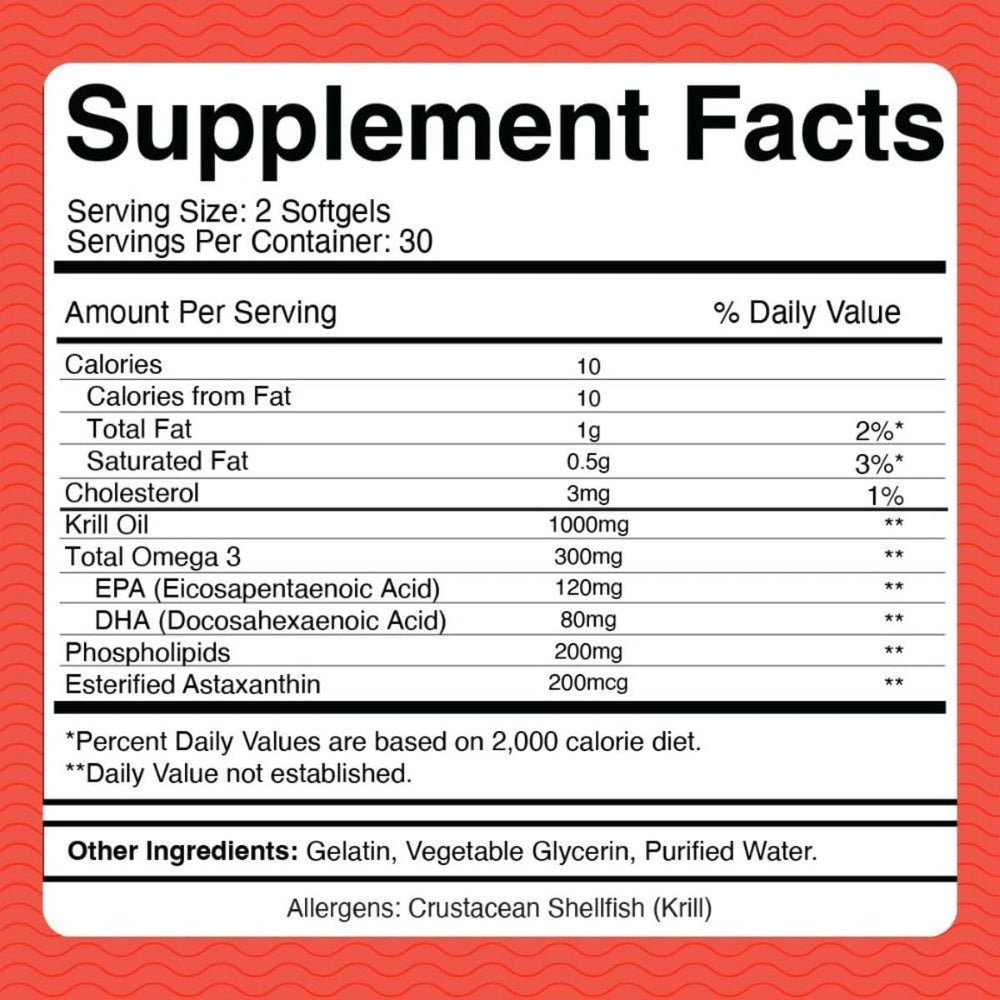 Divine Health Living Krill Oil keto-friendly, clean label packaging.