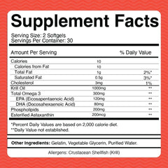 Divine Health Living Krill Oil keto-friendly, clean label packaging.