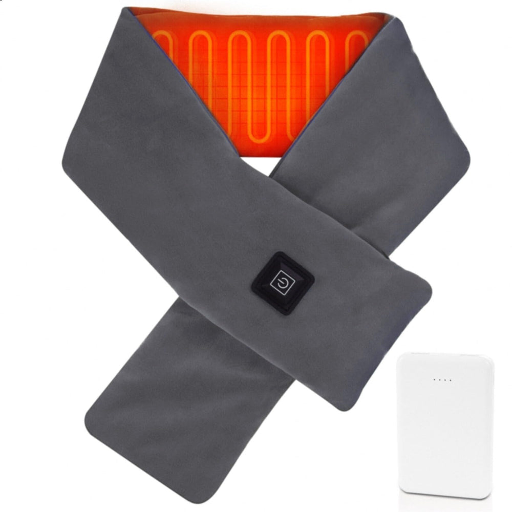 Diweez neck heating scarf with soft crystal velvet for cozy comfort.