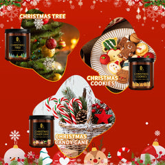 DL Dreamy Dewla Candy Cane candle delivering minty freshness for celebrations