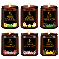 DL DREAMY DEWLA soy-wax candle closeup highlights clean burn and even diffusion.