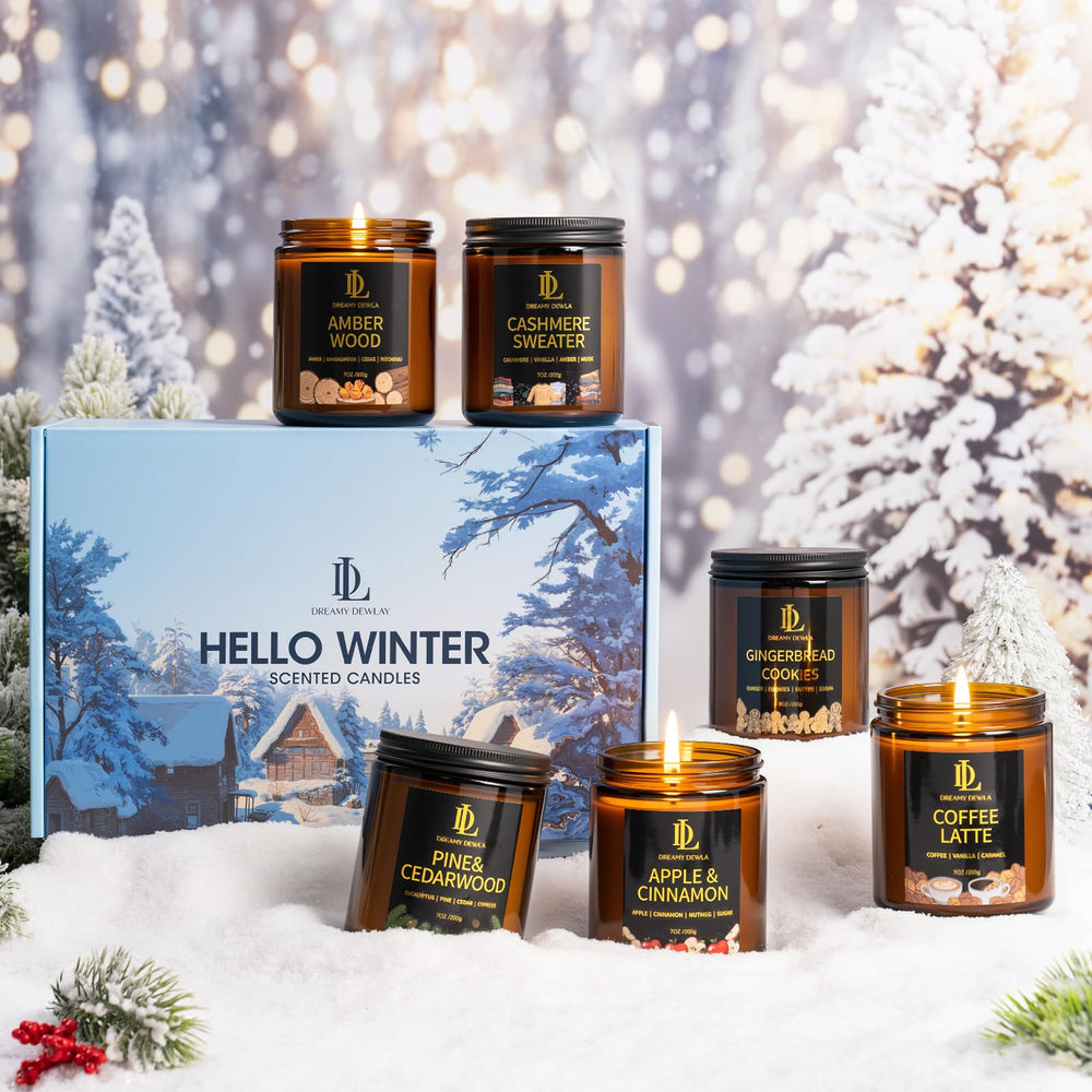 DL DREAMY DEWLA gingerbread-cookies candle fills rooms with festive sweetness and comforting warmth.