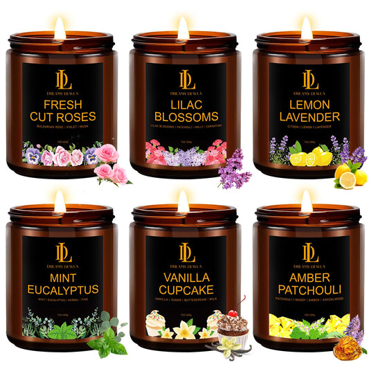 DL DREAMY DEWLA pine-cedarwood candle creates a fresh forest mood for cozy winter evenings.