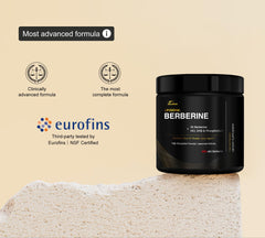 DLNIA Berberine capsules highlight phytosome-enhanced blend for potential absorption.