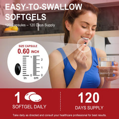 DLOMFVFQ packaging illustration emphasizing premium antioxidant benefits