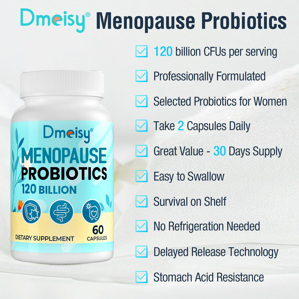 Dmeisy bottle shows 60 capsules for a 30-day supply.
