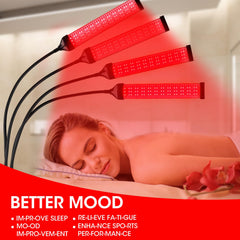 DMMBMFC red light panel with 420 chips for brighter sessions.