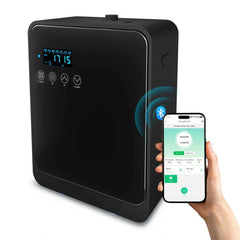 DMPWNEBL waterless diffuser front view with 250ml reservoir for spacious rooms