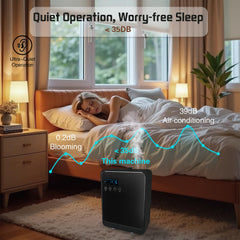 DMPWNEBL waterless diffuser operating silently for focused work or relaxation