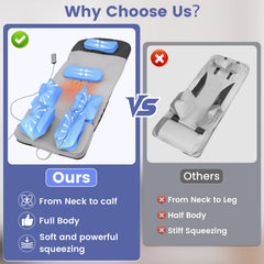Dmzosmd airbag stretching targets neck, back, and hips for balanced relief