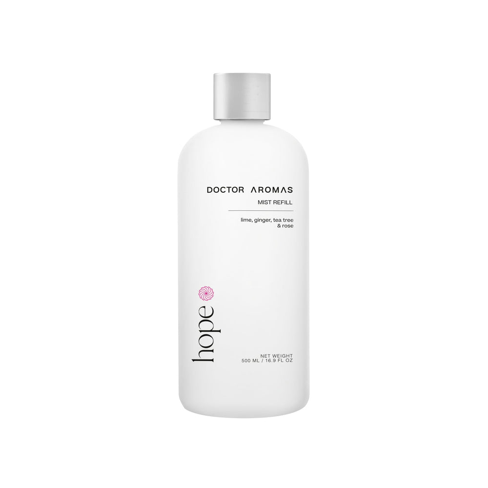 Doctor Aromas oil diffuser Hope 500ml refill for lasting fragrance.