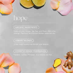 Doctor Aromas refill being poured for easy aroma refresh in any diffuser.