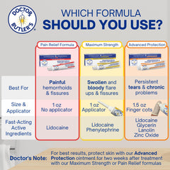 Doctor Butler's tube-and-application scene shows easy daily use.
