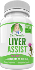 Doctor Danielle Liver Assist bottle with capsules for daily liver support