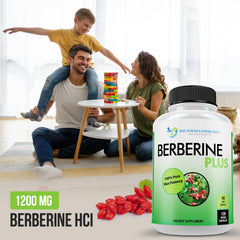DOCTOR RECOMMENDED SUPPLEMENTS Berberine Plus label emphasizes single-ingredient simplicity