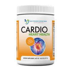 Cardio Heart Health powder bottle for daily arginine and citrulline support
