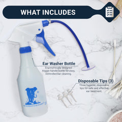 Doctor Easy Elephant Ear Washer in home setup showing compact design for everyday use