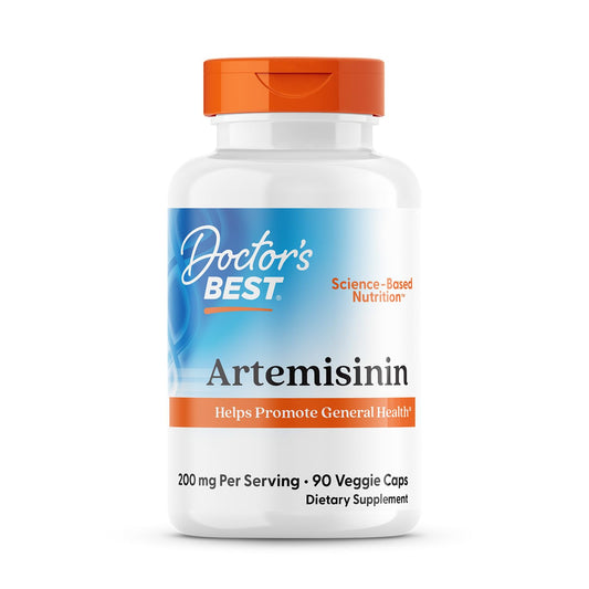 Doctor's Best Artemisinin capsules with sweet wormwood support daily immune health.