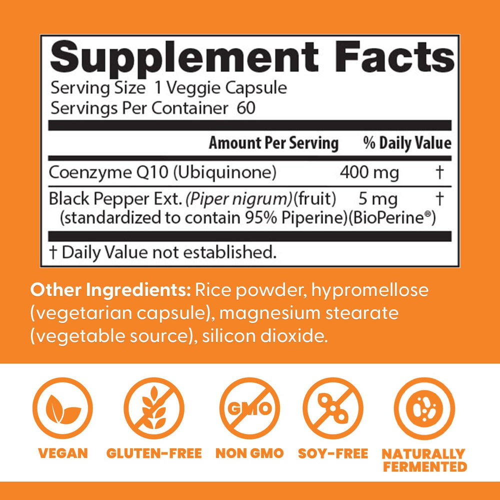 Front view of Doctor's BEST vegan veggie caps packaging