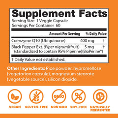 Front view of Doctor's BEST vegan veggie caps packaging