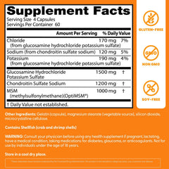 Doctor's Best daily-dosing capsules illustrating easy 4-capsule serving