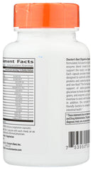 Product label of Doctor's Best Digestive Enzymes highlights vegetarian formula