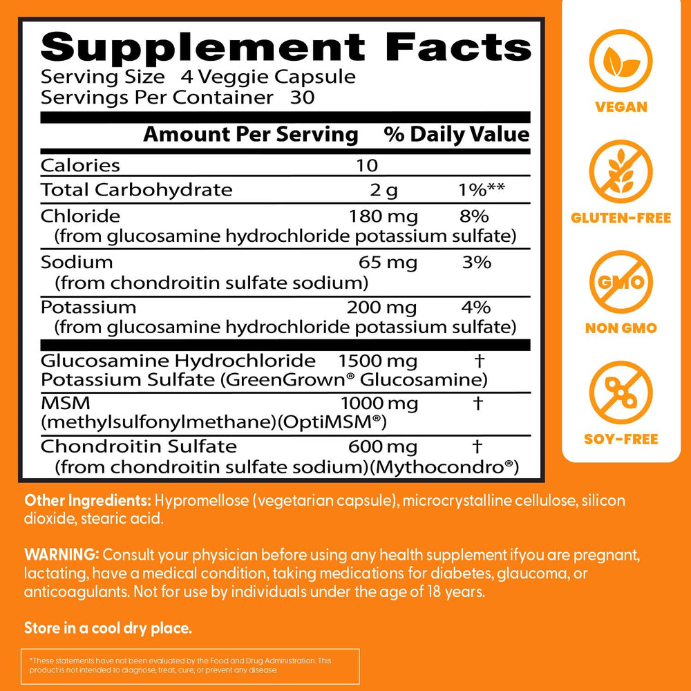 Greengrown glucosamine source image illustrating fermentation-derived vegan ingredients