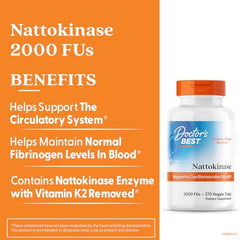Label detail showing 2000 FU per serving and enzyme potency.