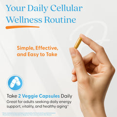 Vegan non GMO label on Doctor's Best NMN CoQ10 packaging