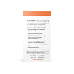 Doctor's Best SAM-e liver health concept emphasizes detox and metabolic support