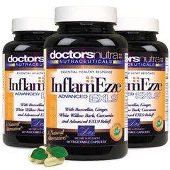 Doctors Nutra Inflamezze bottle front – convenient daily wellness capsules.