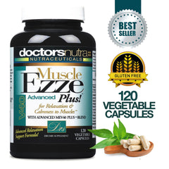 Doctors Nutra Muscle Ezze Plus packaging for day or night use.