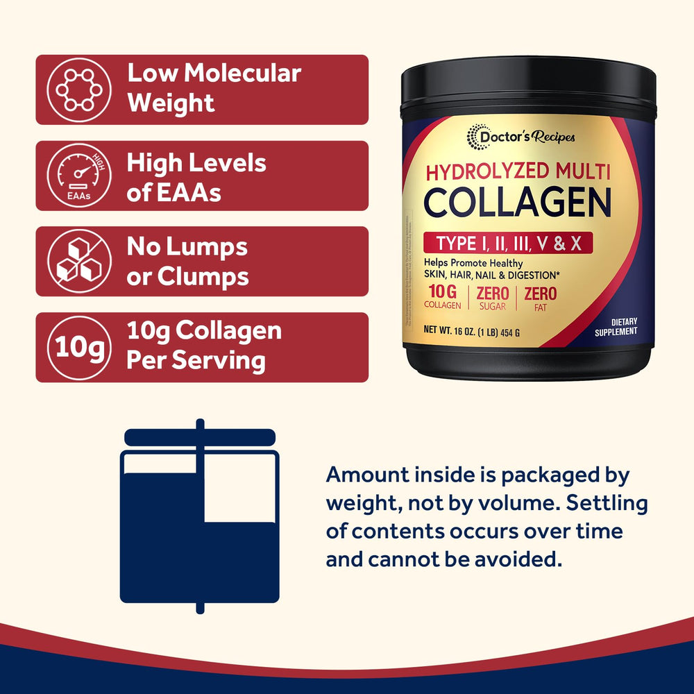 Doctor's Recipes uses grass-fed sources for high-quality collagen.