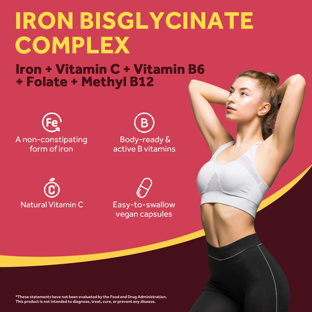 Doctor's Recipes label highlights vitamin C, B6, folate and B12 for absorption.