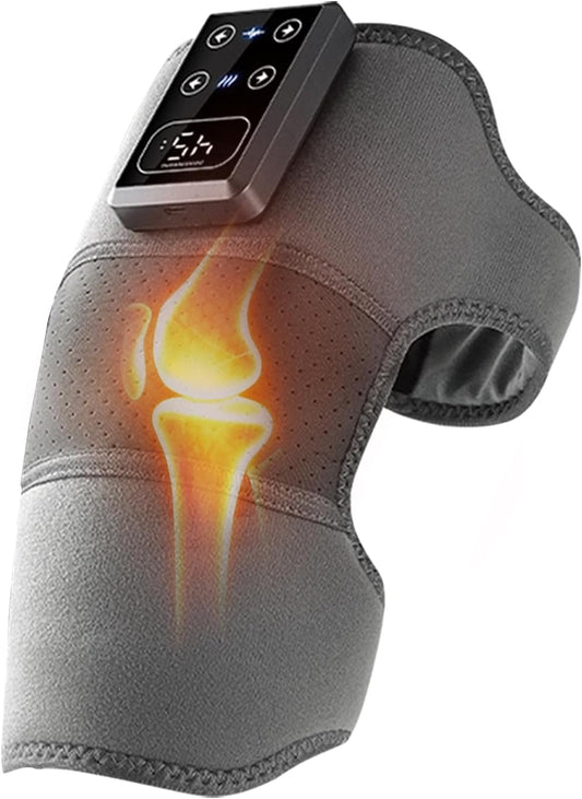 DOEUTLQ cordless knee massager with heat for full-knee warmth.