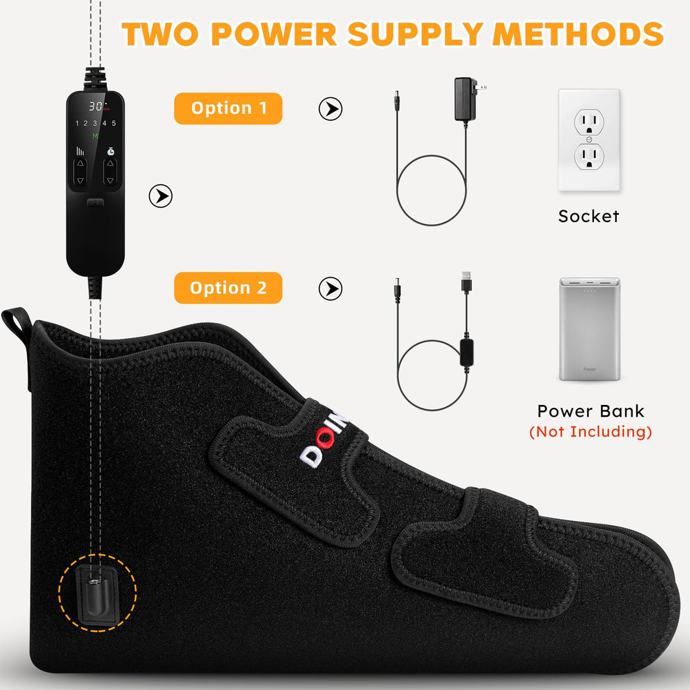 Doinart portable foot therapy system designed for on-the-go use