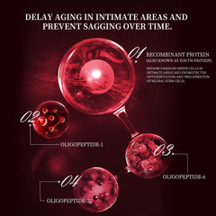 DONEO private moisturizing cream tube close-up for discreet daily application