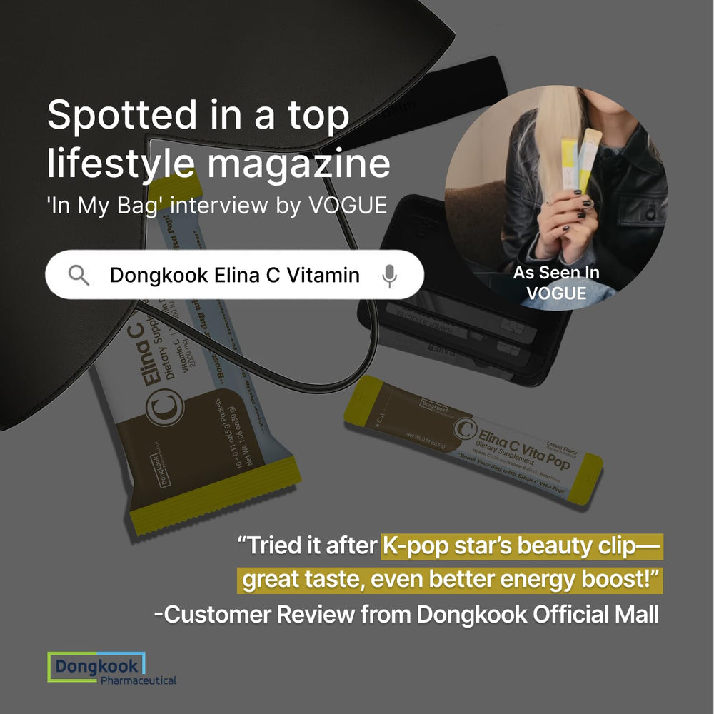 DONGKOOK Vita Pop portable 100-stick pack ready for travel.