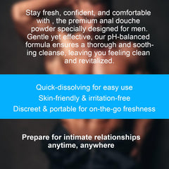 Dordnyq rinsing beaker shown for quick preparation of the cleanse.