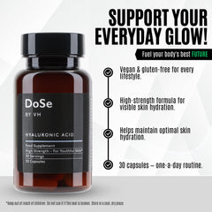 DoSe by VH hyaluronic acid capsule with vitamin C for skin and joints