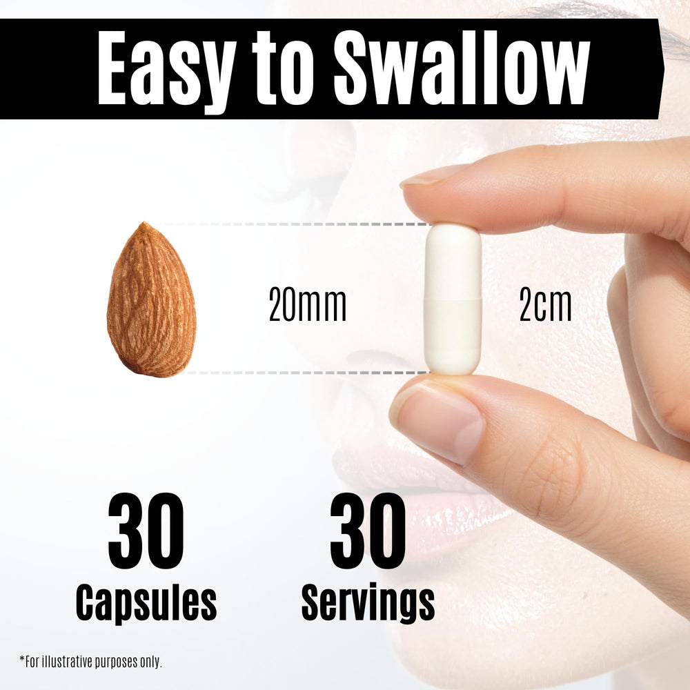 DoSe by VH capsules in hand for easy daily intake