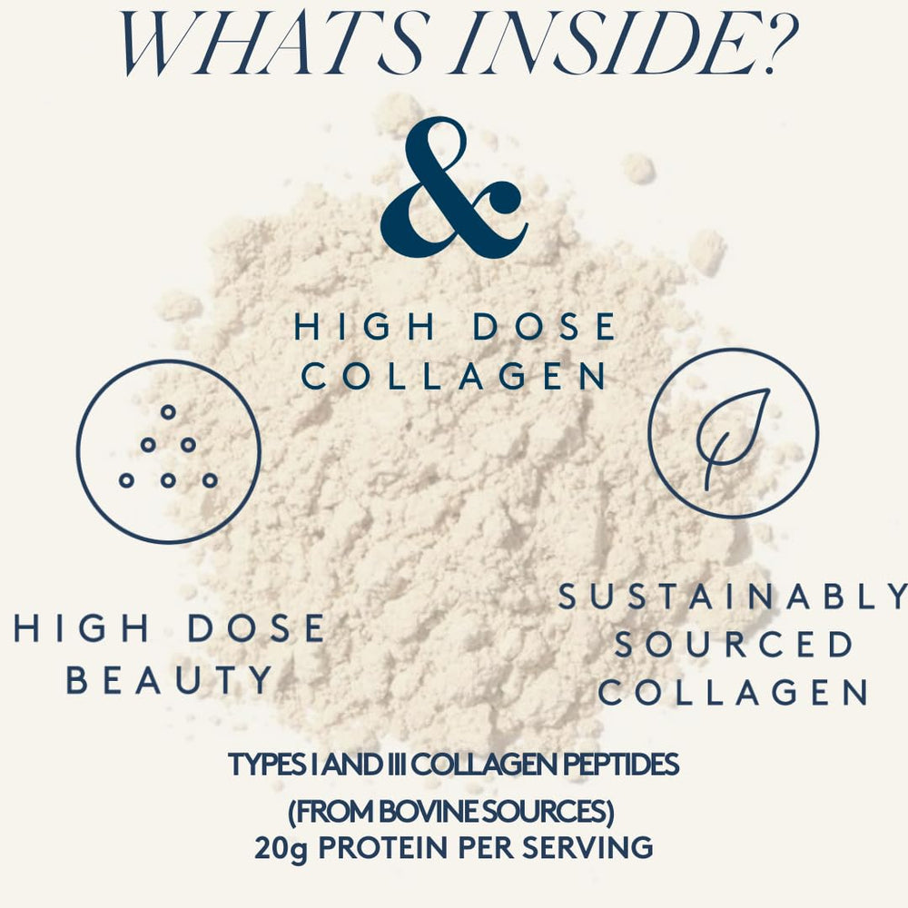Baked oats with DOSE & CO vanilla collagen for a protein-rich breakfast