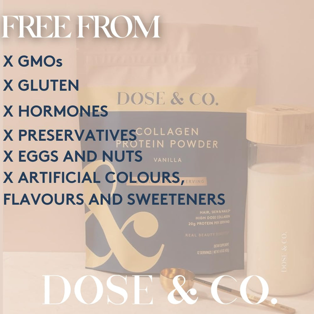 DOSE & CO bottle in gym bag for on-the-go wellness