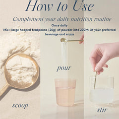 Smoothie scene with DOSE & CO Vanilla Collagen Creamer for added protein.