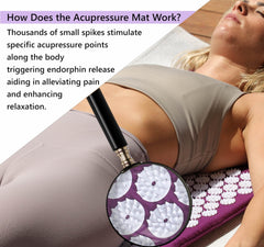 Person lying on mat indicating full-back coverage and posture-friendly design